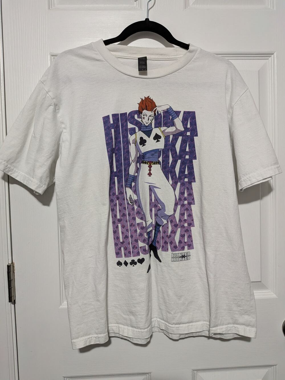 Hunter x Hunter Hisoka Graphic Tee - Great for Upcycling / DIY Patch / Crafts